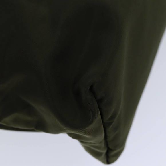 PRADA Tote Bag Nylon Khaki Auth 75638 - Picture 16 of 16